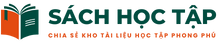 Sách Học Tập